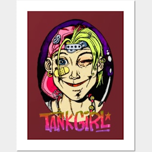 Tank Girl//Comic Fanart Posters and Art